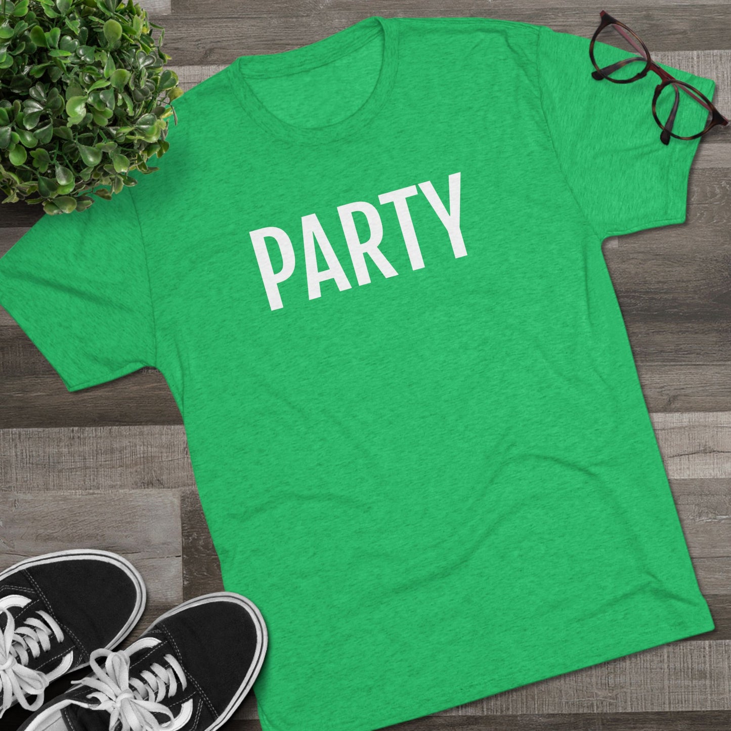 Unisex Tri-Blend Crew Tee - Party