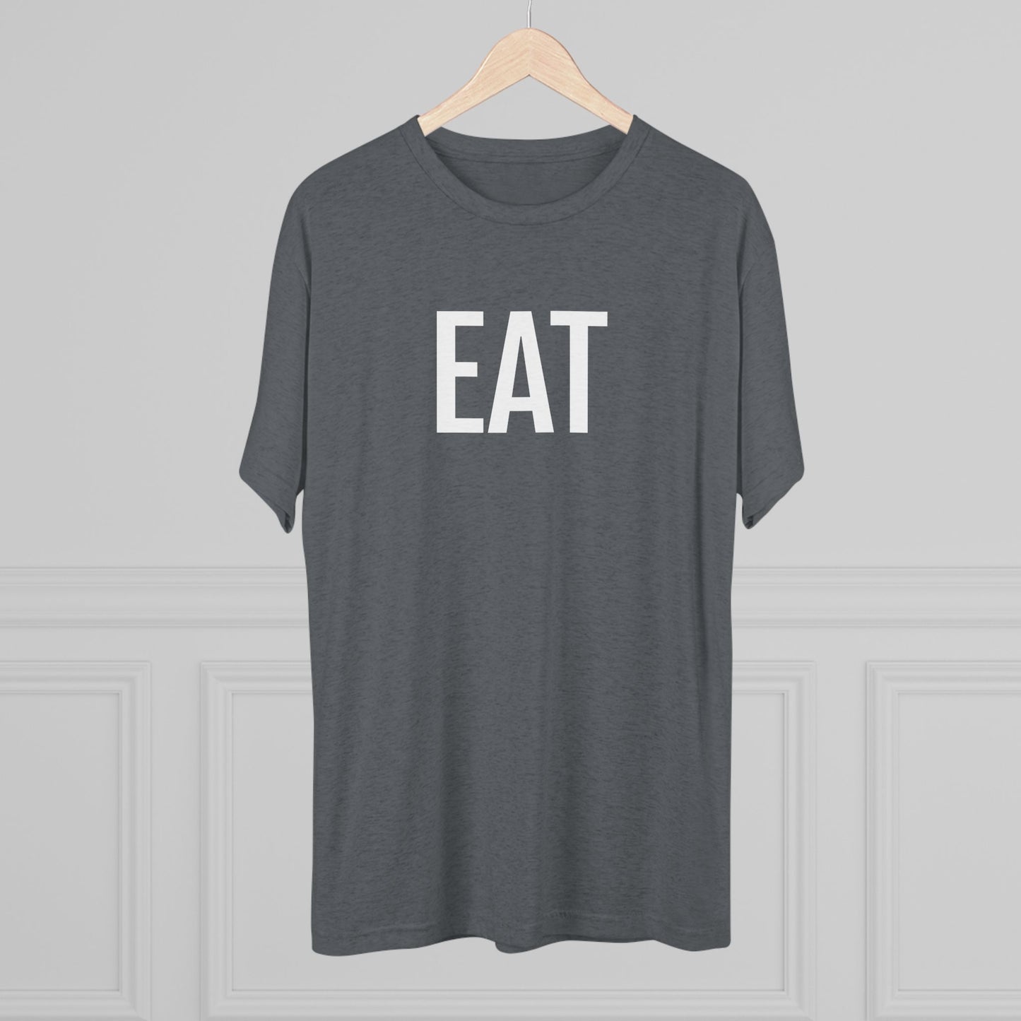 Unisex Tri-Blend Crew Tee - Eat