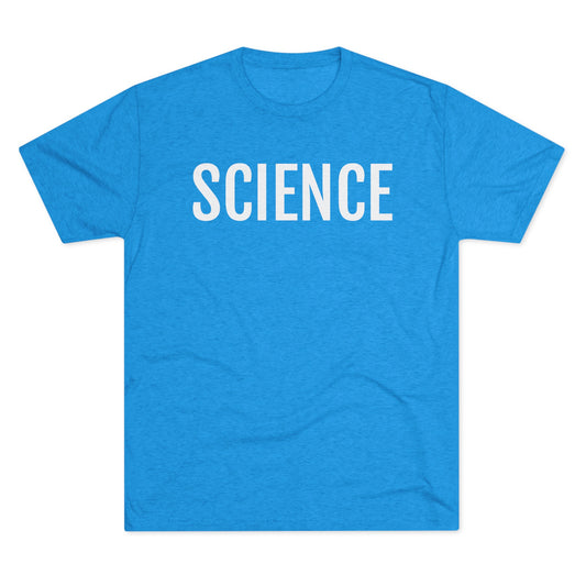 Unisex Tri-Blend Crew Tee - Science