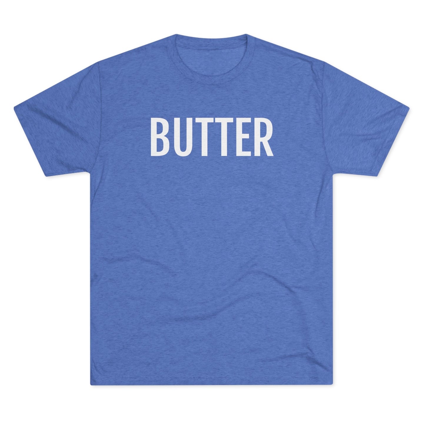 Unisex Tri-Blend Crew Tee - Butter