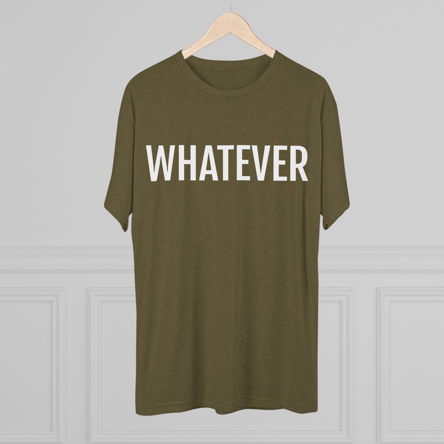 Unisex Tri-Blend Crew Tee - Whatever