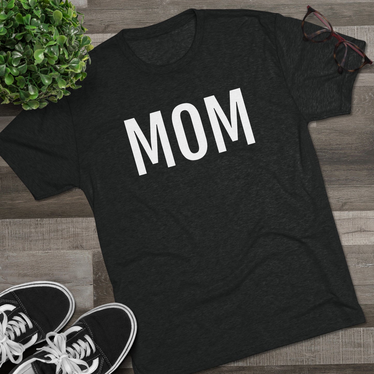 Unisex Tri-Blend Crew Tee - Mom