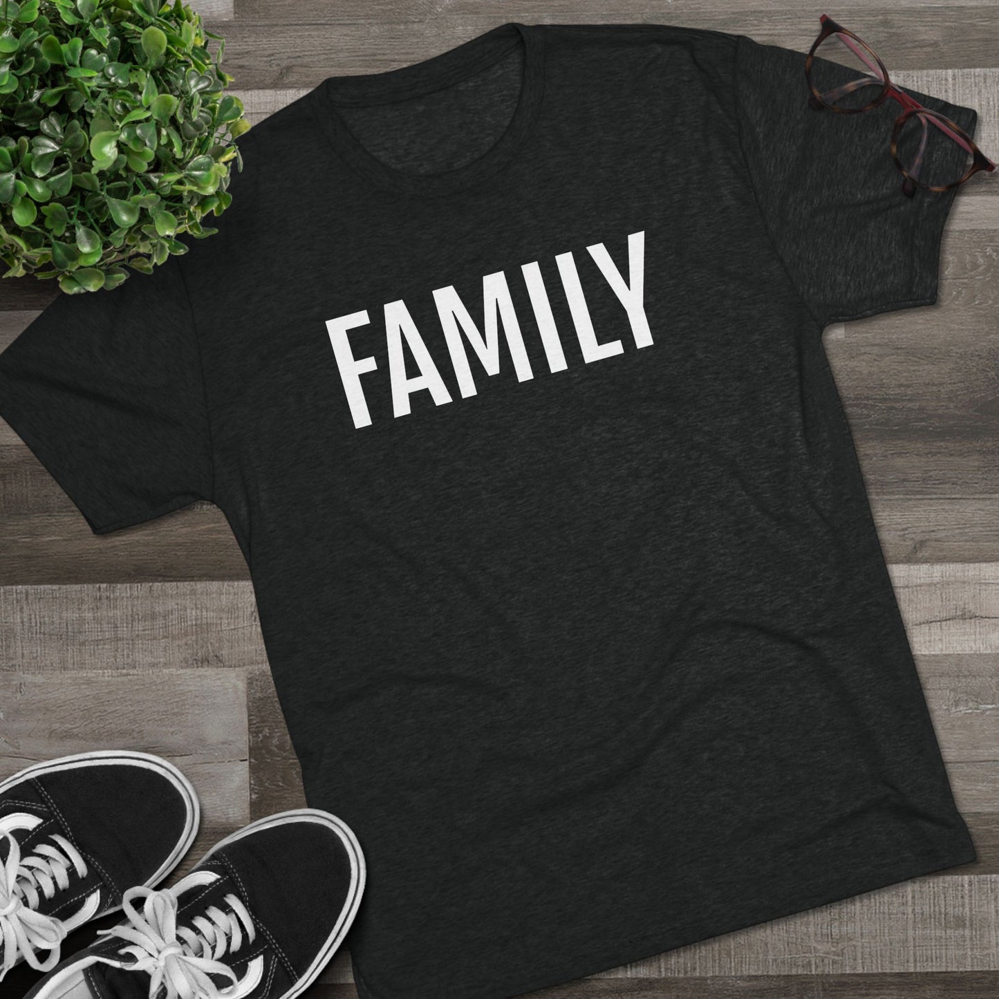 Unisex Tri-Blend Crew Tee - Family