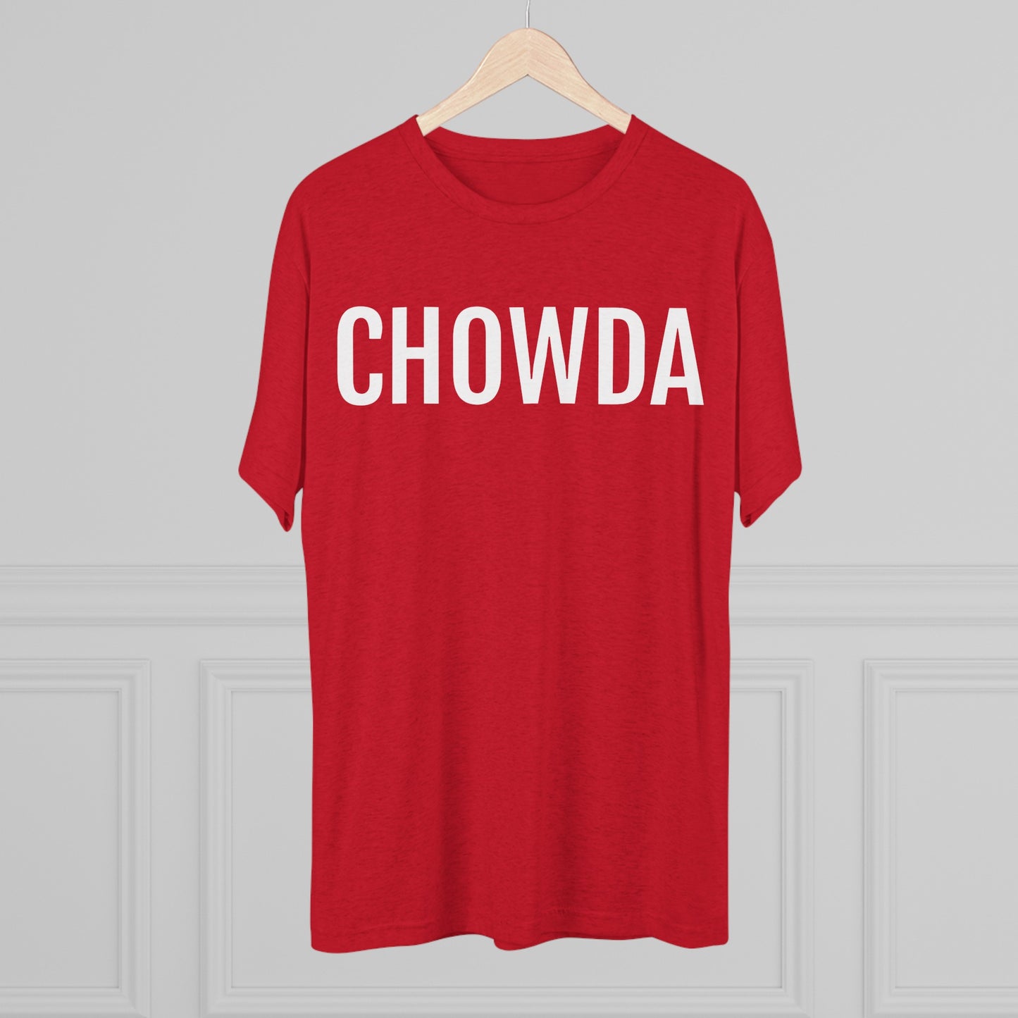 Unisex Tri-Blend Crew Tee - Chowda