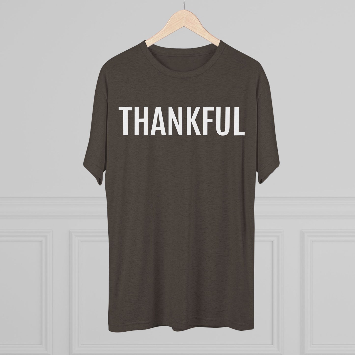 Unisex Tri-Blend Crew Tee - Thankful