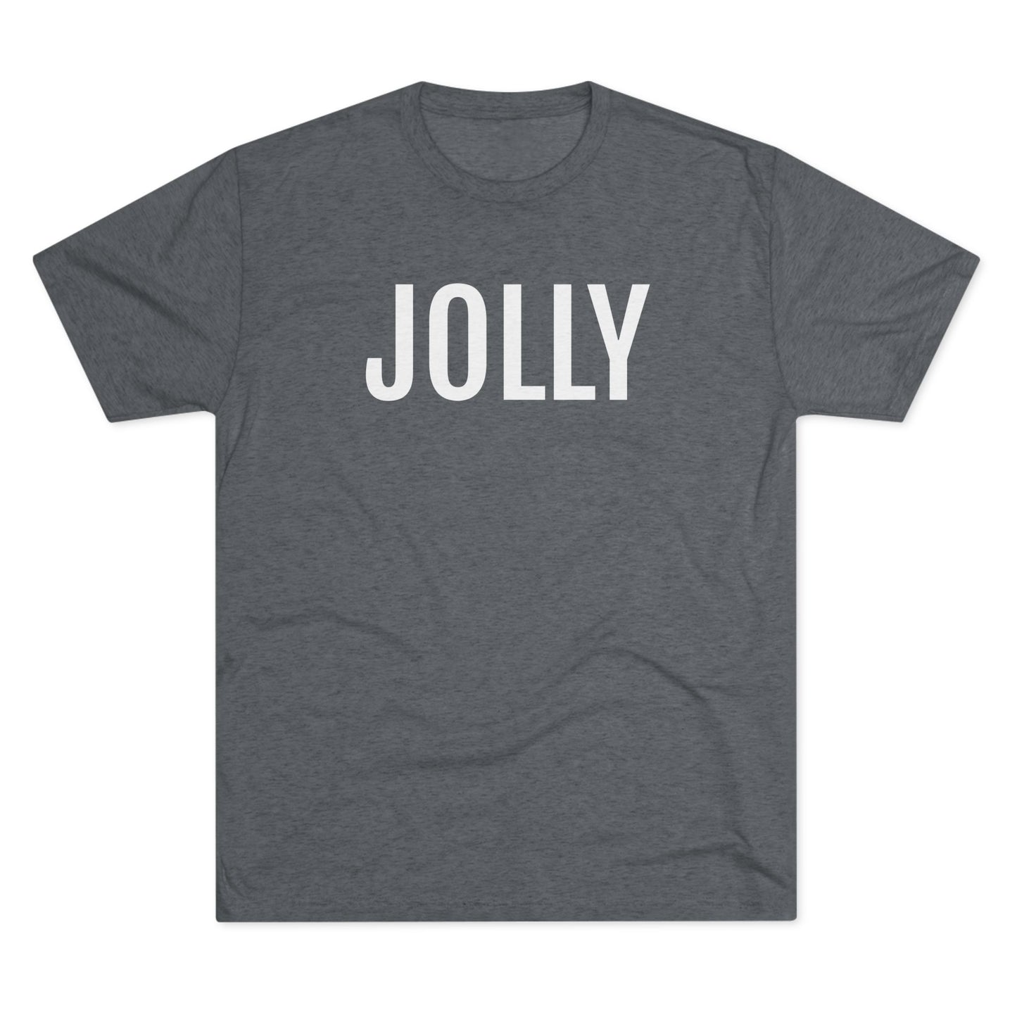 Unisex Tri-Blend Crew Tee - Jolly