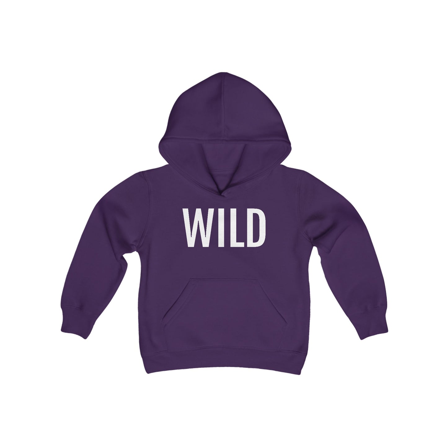 Youth Heavy Blend Hooded Sweatshirt - Wild